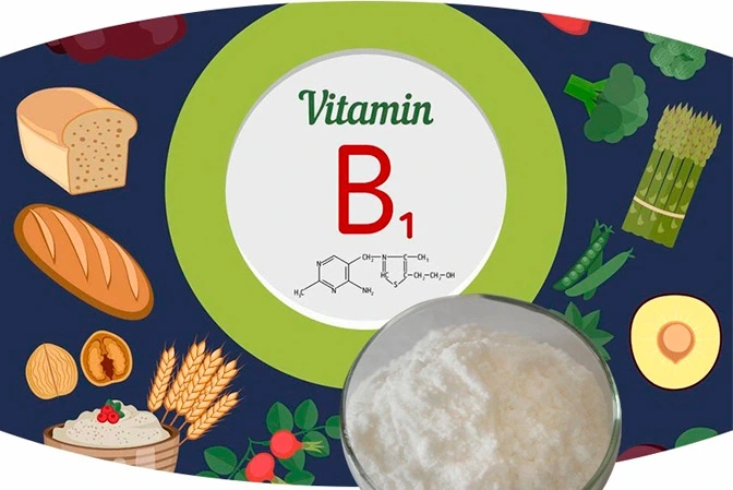 Vitamin B1 Powder (Thiamine) in Nutritional Supplements 59-43-8